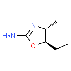 2-Oxazolamine,5-ethyl-4,5-dihydro-4-methyl-,(4R,5R)-(9CI) Structure