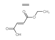 ethene,(E)-4-ethoxy-4-oxobut-2-enoic acid Structure