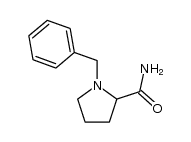 1-benzyl-pyrrolidine-2-carboxylic acid amide结构式