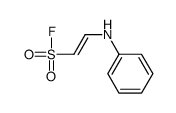 2-anilinoethenesulfonyl fluoride Structure