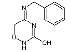 5-(benzylamino)-6H-1,2,4-oxadiazin-3-one Structure