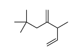 3,6,6-trimethyl-4-methylidenehept-1-ene结构式