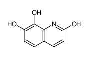 7,8-dihydroxy-1H-quinolin-2-one结构式