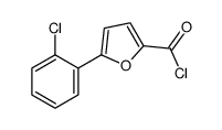 5-(2-chlorophenyl)furan-2-carbonyl chloride Structure