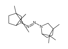 bis(4,7,7-trimethyl-2-azabicyclo[2.2.1]heptan-2-yl)diazene Structure