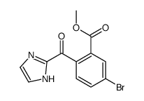 methyl 5-bromo-2-(1H-imidazole-2-carbonyl)benzoate Structure