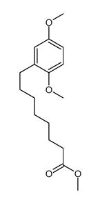 methyl 8-(2,5-dimethoxyphenyl)octanoate Structure