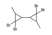 1,1-dibromo-2-(2,2-dibromo-3-methylcyclopropyl)-3-methylcyclopropane Structure