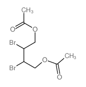 1,4-Butanediol,2,3-dibromo-, 1,4-diacetate结构式