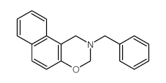 2-benzyl-1,3-dihydrobenzo[f][1,3]benzoxazine结构式