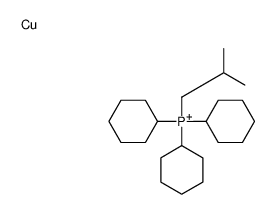 copper,tricyclohexyl(2-methylpropyl)phosphanium结构式