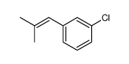 3-Chlor-β,β-dimethyl-styrol结构式