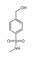 4-hydroxymethyl-N-methyl-benzenesulfonamide结构式