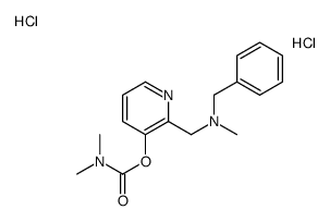 benzyl-[[3-(dimethylcarbamoyloxy)pyridin-1-ium-2-yl]methyl]-methylazanium,dichloride结构式