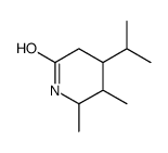 5,6-Dimethyl-4-isopropyl-2-piperidone structure