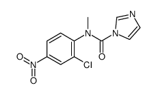 1H-Imidazole-1-carboxamide, N-(2-chloro-4-nitrophenyl)-N-methyl- Structure