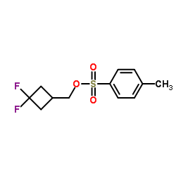 3,3-Difluorocyclobutylmethyl tosylate Structure