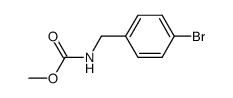 methyl N-(4-bromobenzyl)carbamate Structure