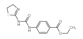 Benzoic acid,4-[[[(4,5-dihydro-2-thiazolyl)amino]carbonyl]amino]-, ethyl ester picture