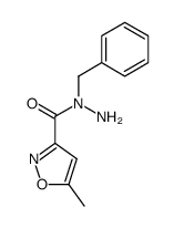 5-methyl-isoxazole-3-carboxylic acid N-benzyl-hydrazide Structure