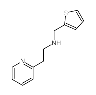 2-Pyridineethanamine,N-(2-thienylmethyl)- Structure