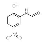 N-(2-hydroxy-5-nitro-phenyl)formamide Structure