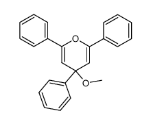 4-methoxy-2,4,6-triphenyl-4H-pyran结构式
