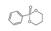 2-Phenyl-1,3,2-dioxaphosphorinane 2-oxide结构式
