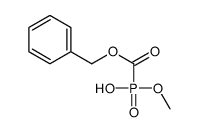 methoxy(phenylmethoxycarbonyl)phosphinic acid结构式