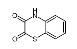4H-1,4-benzothiazine-2,3-dione结构式