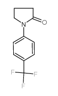 1-[4-(trifluoromethyl)phenyl]-2-pyrrolidinone Structure