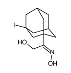 (2Z)-2-hydroxyimino-2-(3-iodo-1-adamantyl)ethanol Structure