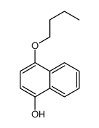 4-butoxynaphthalen-1-ol结构式