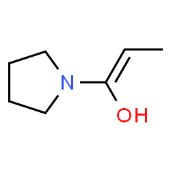 1-Pyrrolidinemethanol,alpha-ethylidene-,(Z)-(9CI)结构式