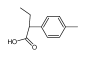 Benzeneacetic acid,-alpha--ethyl-4-methyl-, (-alpha-S)- (9CI) structure