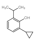 2-Cyclopropyl-6-isopropylphenol Structure