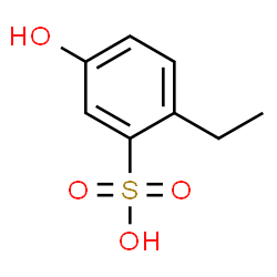 Benzenesulfonic acid, 2-ethyl-5-hydroxy- (9CI)结构式