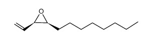 (2S,3R)-2-octyl-3-vinyloxirane Structure