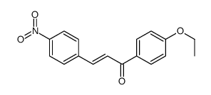 1-(4-ethoxyphenyl)-3-(4-nitrophenyl)prop-2-en-1-one结构式