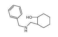 (1R,2S)-2-[(benzylamino)methyl]cyclohexan-1-ol结构式