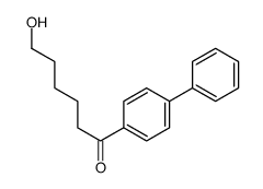 6-hydroxy-1-(4-phenylphenyl)hexan-1-one结构式