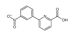 6-(3-Nitrophenyl)-picolinic acid Structure