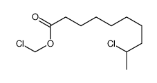 chloromethyl 9-chlorodecanoate Structure