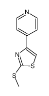 4-(2'-methyl-thiothiazol-4'-yl)pyridine Structure