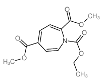1-O-ethyl 2-O,5-O-dimethyl azepine-1,2,5-tricarboxylate Structure