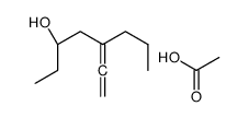 acetic acid,(3R)-5-ethenylideneoctan-3-ol Structure