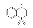 3,4-二氢-2h-1,4-苯并噻嗪-1,1-二酮结构式
