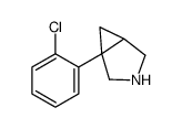 1-(2-chlorophenyl)-3-azabicyclo[3.1.0]hexane结构式