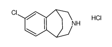 4-chloro-10-azatricyclo[6.3.2.02,7]dodeca-2(7),3,5-triene hydrochloride Structure