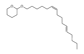 (6Z,11E)-6,11-Hexadecadienyl(tetrahydropyranyl)ether结构式